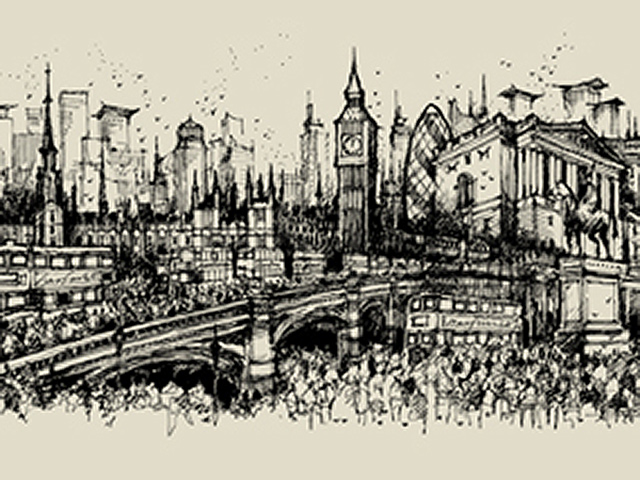 garfunkel's restaurants wall graphics