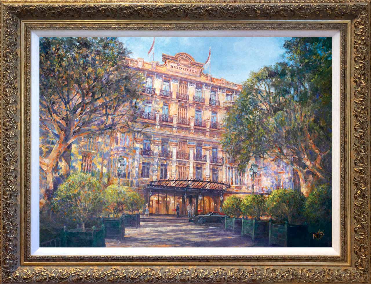 Painting of The Hermitage by Day