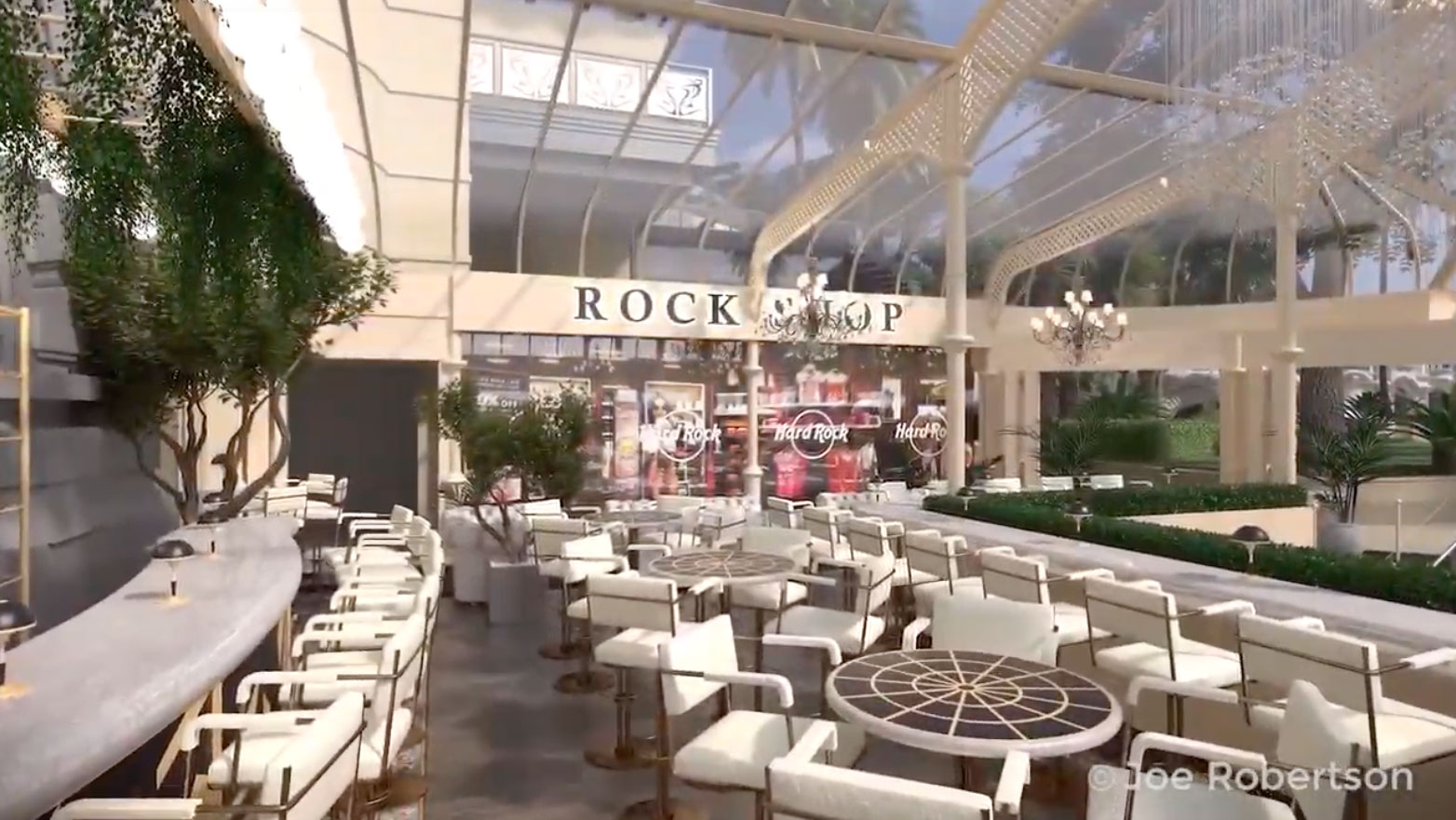 CGI fly-through of the proposed development