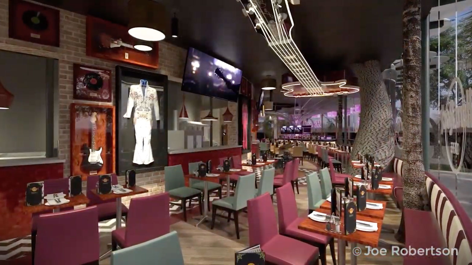 CGI fly-through of the proposed development