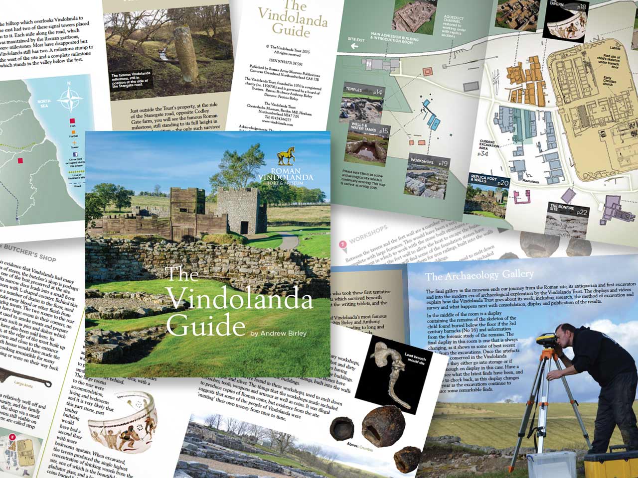 view Vindolanda literature design and artwork